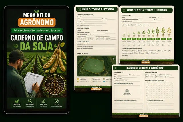 Caderno de Campo da Soja