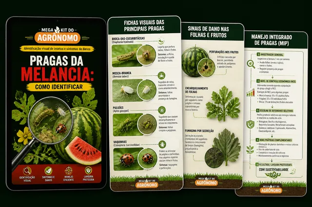Guia de Pragas na Melancia